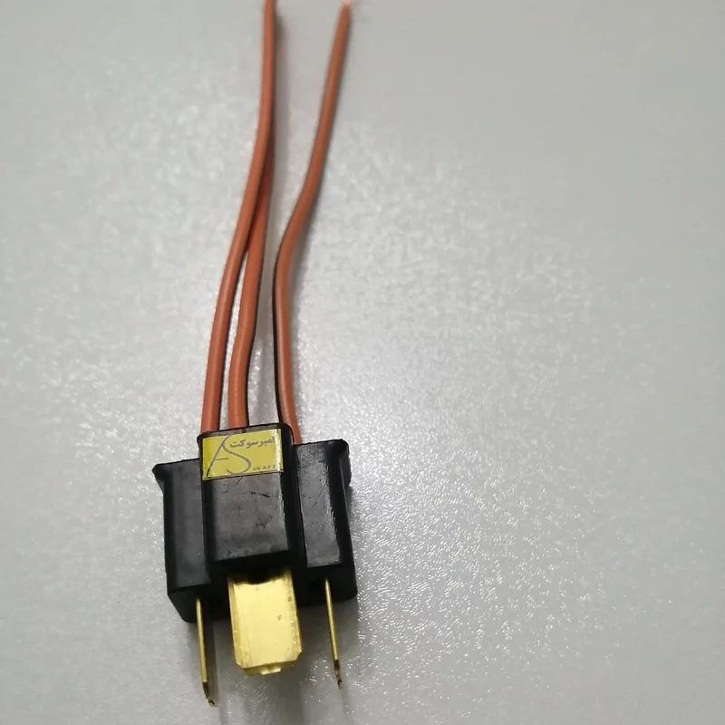 سوکت سه فیش چراغ جلو نری H4 (بسته ده عددی)